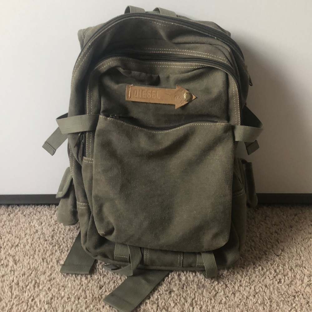 Diesel spare parts backpack